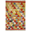 Handmade Vegetable Kelim 3' 10" x 5' 10" (ft) - No. W38938