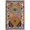 Handmade Vegetable Kilim 2' 7" x 3' 11" (ft) - No. W39913
