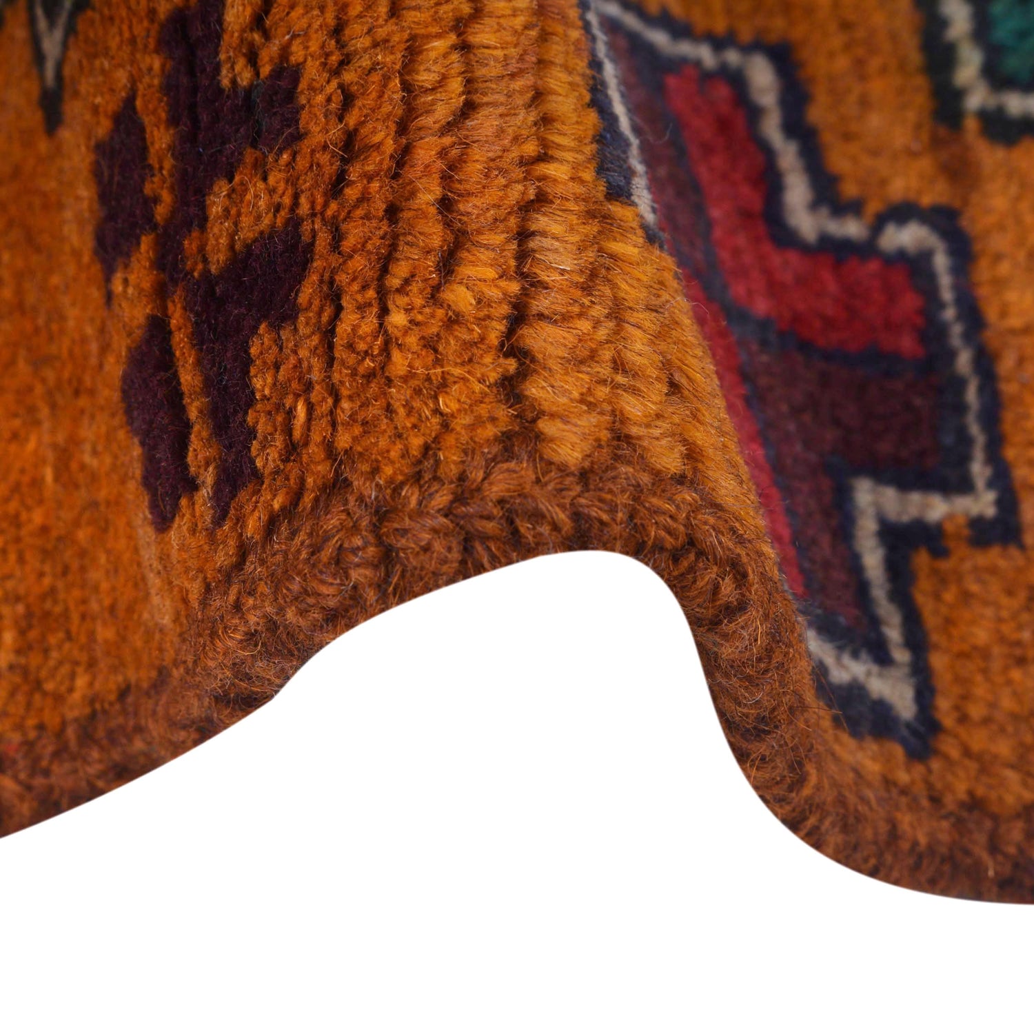 Orange Baluchi Runner 2' 4" x 7' 9" (ft) - No. Y15396