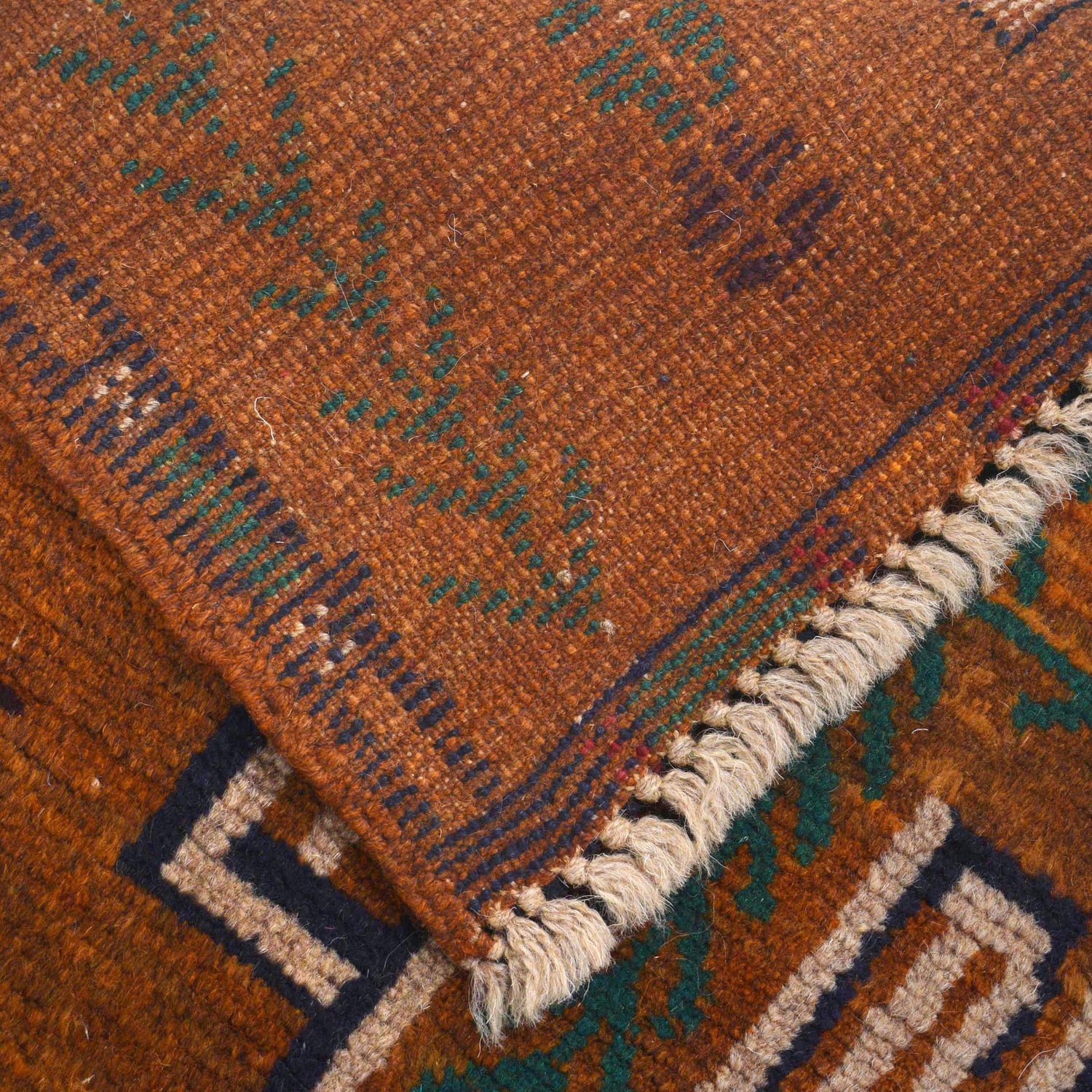 Hand Knotted Baluchi Runner 2' 4" x 8' 7" (ft) - No. Y15909