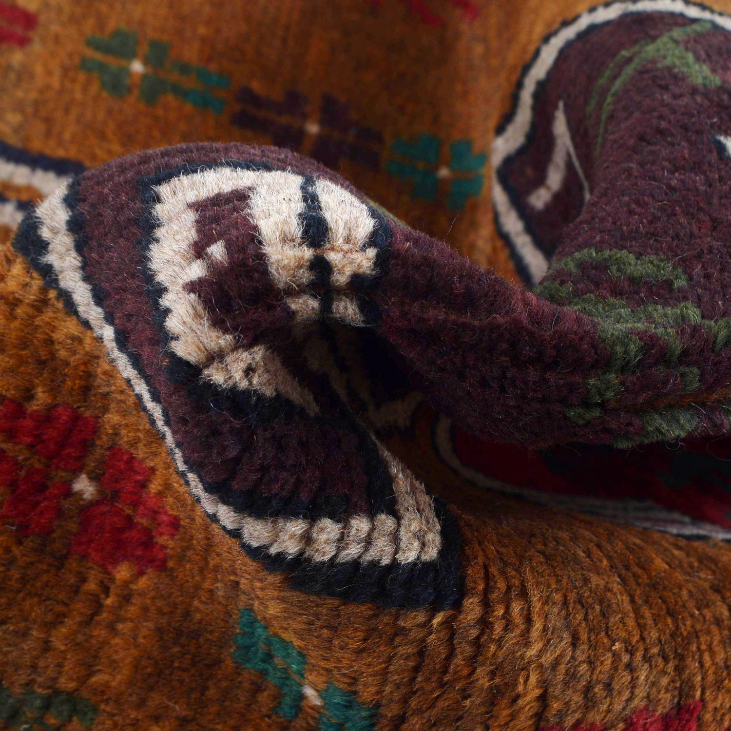 Hand Knotted Baluchi Runner 2' 4" x 8' 7" (ft) - No. Y15909