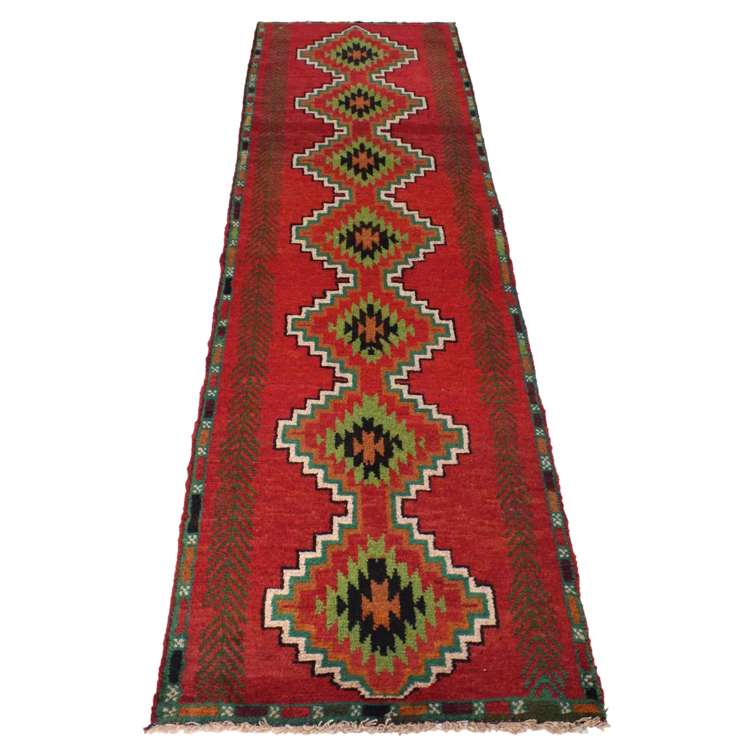 Handmade Baluchi Runner 2' 1" x 8' 2" (ft) - No. Y16017