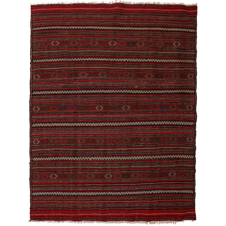 Entryway Flatweave Kilim 4' 6" x 5' 9" (ft) - No. Y16021