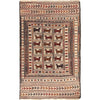 Traditional Soumak Kilim 3' 11" x 6' 6" (ft) - No. Y16062