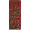 Red Color Baluchi Runner 1' 11" x 6' 8" (ft) - No. Y16319