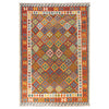 Handmade Vegetable Kilim 6' 9" x 10' 2" (ft) - No. Y29322