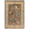 Handmade Pictorial Rug 4' 0" x 5' 10" (ft)- No. Y33034