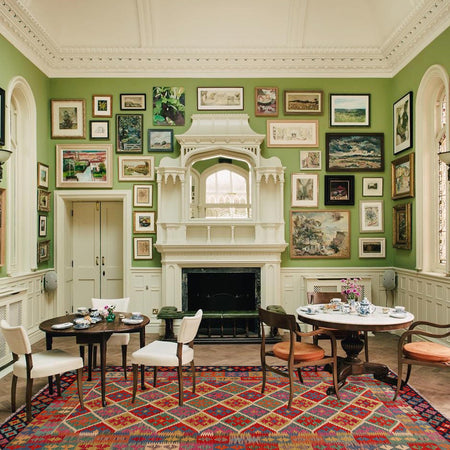 Handmade Vegetable Kilim 6' 0" x 8' 4" (ft) - No. Y35598