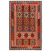Handmade Vegetable Kelim 5' 1" x 7' 10" (ft) - No. Y35607