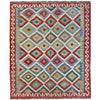 Handmade Vegetable Kelim 4' 11" x 6' 8" (ft) - No. Y37266