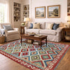 Handmade Vegetable Kelim 4' 11" x 6' 8" (ft) - No. Y37266