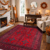 Red Color Khal Mohammadi Rug 5' 3" x 6' 10" (ft) - No. Y37280