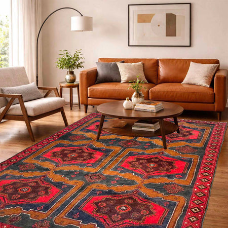 Handmade Baluchi Rug 4' 8" x 8' 7" (ft) - No. Y37282