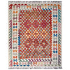 Handmade Vegetable Kilim 5' 1" x 6' 7" (ft) - No. Y37300