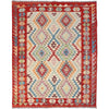 Handmade Vegetable Kilim 5' 1" x 6' 8" (ft) - No. Y37307