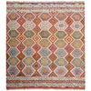 Handmade Vegetable Kilim 8' 5" x 9' 9" (ft) - No. Y37336