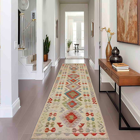 Vegetable Kilim Runner 2' 7" x 9' 8" (ft) - No. Y39107
