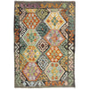 Handmade Vegetable Kilim 4' 0" x 5' 10" (ft) - No. Y39114