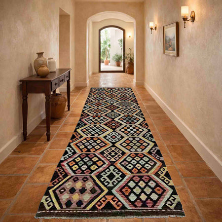 Vegetable Kelim Runner 2' 8" x 10' 1" (ft) - No. Y39121