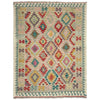 Handmade Vegetable Kilim 5' 1" x 6' 7" (ft) - No. Y39128