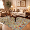 Handmade Vegetable Kelim 4' 11" x 6' 7" (ft) - No. Y39130