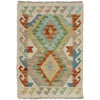 Handmade Vegetable Kelim 1' 11" x 3' 2" (ft) - No. Y39133