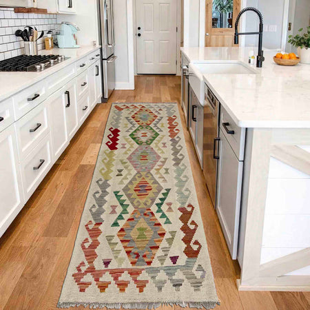 Vegetable Kilim Runner 2' 0" x 5' 9" (ft)- No. Y39148
