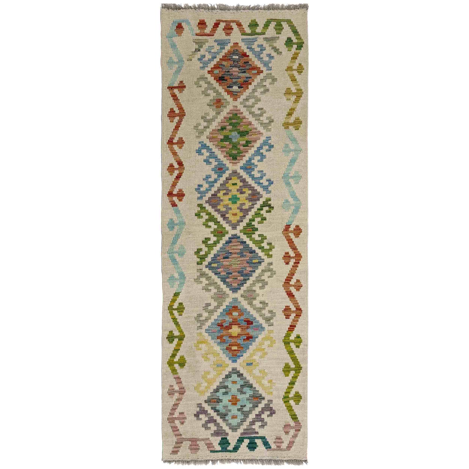 Vegetable Kilim Runner 1' 11" x 5' 8" (ft)- No. Y39150