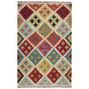Handmade Vegetable Kelim 3' 4" x 5' 0" (ft) - No. Y39165
