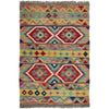 Handmade Vegetable Kelim 3' 4" x 4' 11" (ft) - No. Y39169
