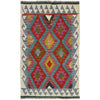 Handmade Vegetable Kelim 3' 1" x 4' 6" (ft) - No. Y39174