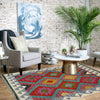 Handmade Vegetable Kelim 3' 1" x 4' 6" (ft) - No. Y39174