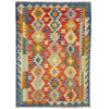 Handmade Vegetable Kelim 4' 0" x 5' 10" (ft) - No. Y39181