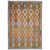 Handmade Vegetable Kilim 5' 7" x 8' 0" (ft) - No. Y39191