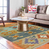 Handmade Vegetable Kilim 2' 7" x 3' 11" (ft) - No. Y39203