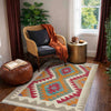 Handmade Vegetable Kilim 2' 9" x 4' 0" (ft) - No. Y39205
