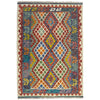 Handmade Vegetable Kelim 4' 1" x 6' 0" (ft) - No. Y39213