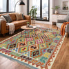 Handmade Vegetable Kilim 3' 11" x 5' 10" (ft) - No. Y39214