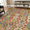 Handmade Vegetable Kilim 4' 0" x 5' 11" (ft) - No. Y39215