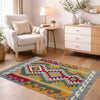Handmade Vegetable Kelim 2' 11" x 4' 0" (ft) - No. Y39235