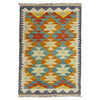 Handmade Vegetable Kilim 2' 8" x 4' 3" (ft) - No. Y39238