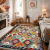 Handmade Vegetable Kilim 4' 11" x 6' 8" (ft) - No. Y39241