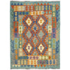 Handmade Vegetable Kelim 4' 11" x 6' 7" (ft) - No. Y39242