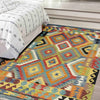 Handmade Vegetable Kelim 4' 11" x 6' 9" (ft) - No. Y39244