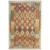 Handmade Vegetable Kelim 4' 5" x 6' 5" (ft) - No. Y39246