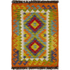 Handmade Vegetable Kelim 2' 1" x 2' 11" (ft) - No. Y39255