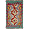 Handmade Vegetable Kelim 1' 10" x 3' 1" (ft) - No. Y39261