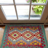 Handmade Vegetable Kelim 1' 10" x 3' 1" (ft) - No. Y39261