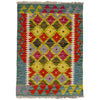 Handmade Vegetable Kelim 2' 0" x 2' 7" (ft) - No. Y39274