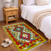 Handmade Vegetable Kelim 1' 11" x 2' 11" (ft) - No. Y39276